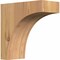 Ekena Millwork Huntington Smooth Corbel, Western Red Cedar, 3 1/2"W x 8"D x 8"H COR04X08X08HUN00SWR - alternate 1